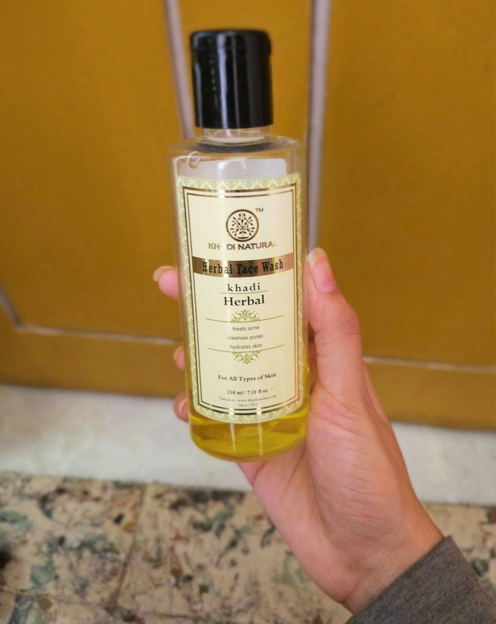 Khadi Natural Herbal Face Wash Review - Glow With Nishi